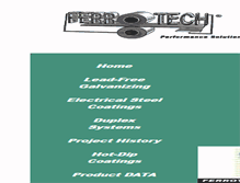 Tablet Screenshot of ferrotech.com